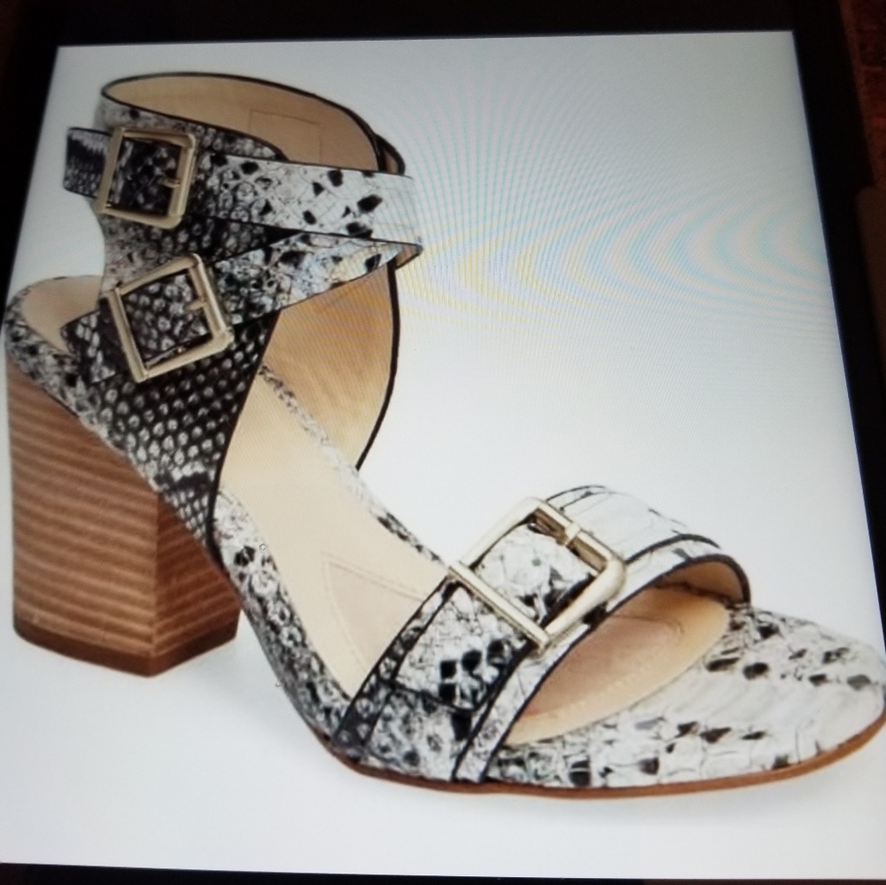 Cecile snake print sandals..sz 6.5